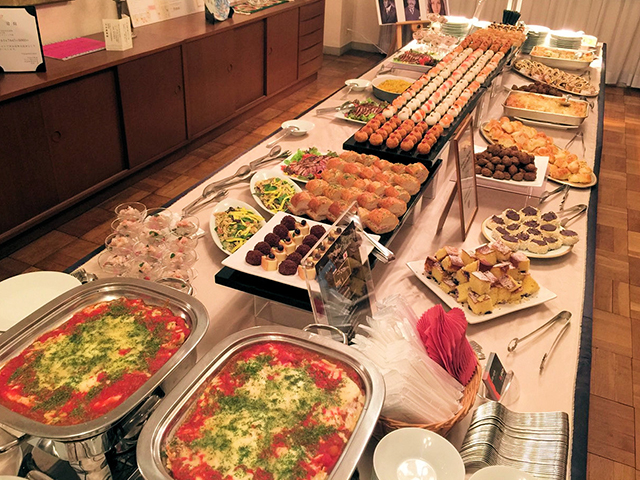 出張ケータリングオリジナル社内ファミリーパーティープラン #4